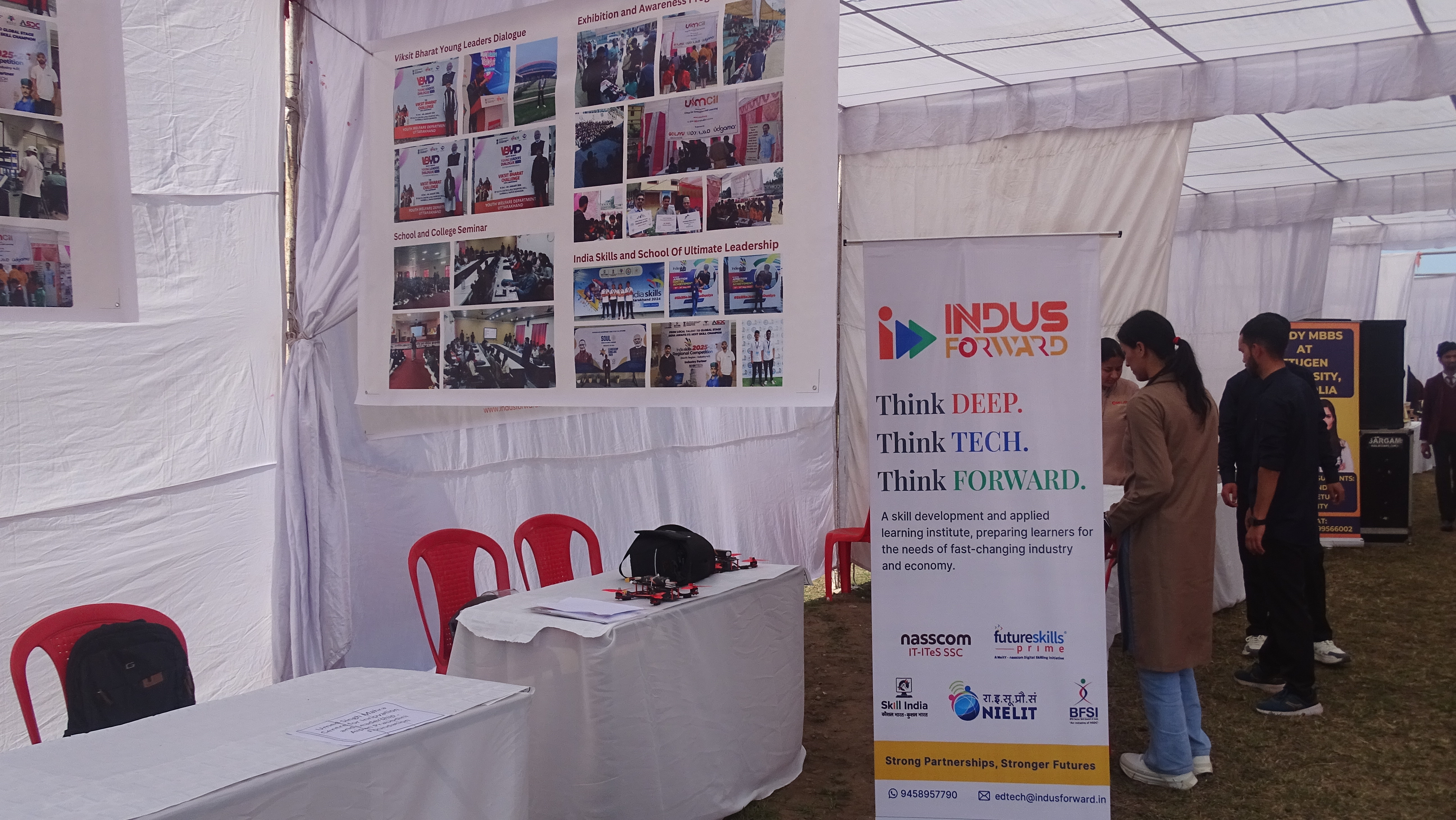 IndusForward at Startup Expo – MIET Kumaon, Haldwani